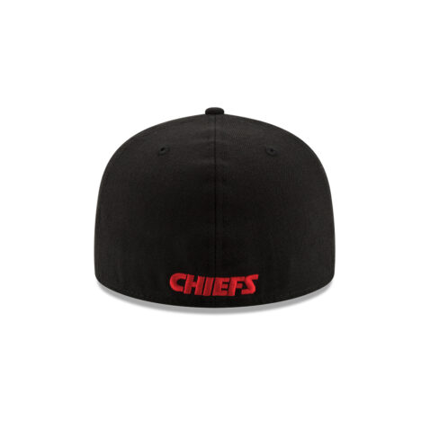 New Era 59Fifty Kansas City Chiefs Super Bowl LVIII Side Patch Fitted Hat Black - Image 6