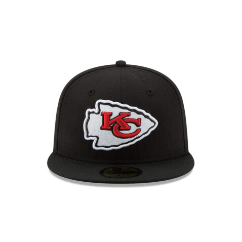 New Era 59Fifty Kansas City Chiefs Super Bowl LVIII Side Patch Fitted Hat Black