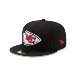 New Era 59Fifty Kansas City Chiefs Super Bowl LVIII Side Patch Fitted Hat Black