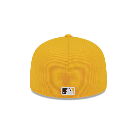 New Era 59Fifty San Diego Padres Spring Training 2024 Fitted Hat Gold Brown - Image 6