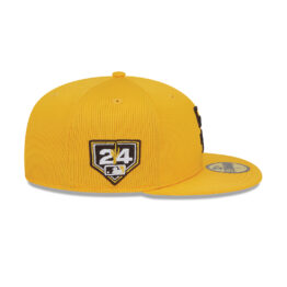 New Era 59Fifty San Diego Padres Spring Training 2024 Fitted Hat Gold Brown