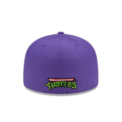 New Era 59Fifty TMNT Donatello Fitted Hat Purple