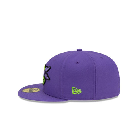 New Era 59Fifty TMNT Donatello Fitted Hat Purple - Image 2