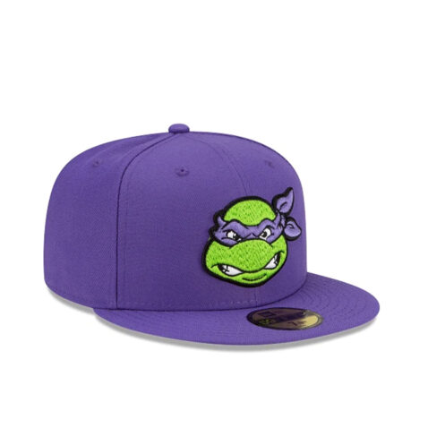 New Era 59Fifty TMNT Donatello Fitted Hat Purple