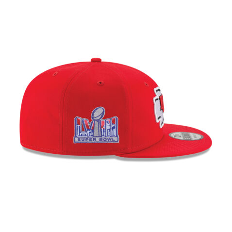 New Era 9Fifty Kansas City Chiefs Super Bowl LVIII Side Patch Snapback Adjustable Hat Red - Image 5