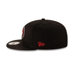New Era 9Fifty San Francisco 49ers Super Bowl LVIII Side Patch Adjustable Snapback Hat Black
