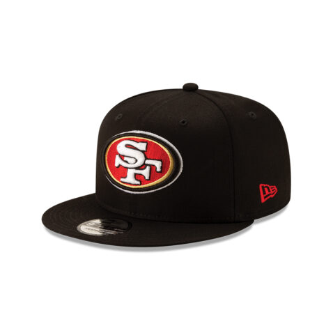 New Era 9Fifty San Francisco 49ers Super Bowl LVIII Side Patch Adjustable Snapback Hat Black