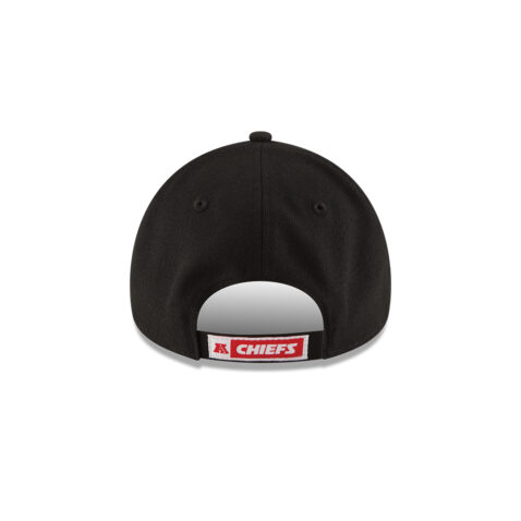 New Era 9Forty Kansas City Chiefs Super Bowl LVIII Side Patch The League Adjustable Strapback Hat Black - Image 6
