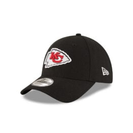 New Era 9Forty Kansas City Chiefs Super Bowl LVIII Side Patch The League Adjustable Strapback Hat Black