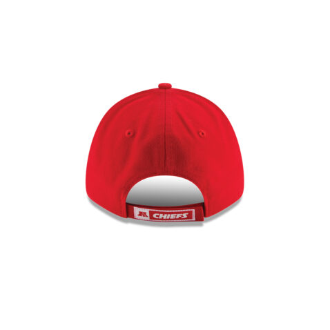 New Era 9Forty Kansas City Chiefs Super Bowl LVIII Side Patch The League Adjustable Strapback Hat Red - Image 6