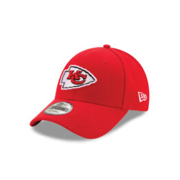 New Era 9Forty Kansas City Chiefs Super Bowl LVIII Side Patch The League Adjustable Strapback Hat Red