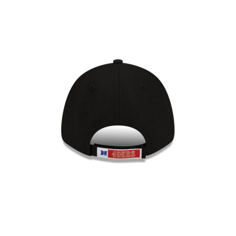 New Era 9Forty San Francisco 49ers Super Bowl LVIII Side Patch Adjustable Strapback Hat Black - Image 6