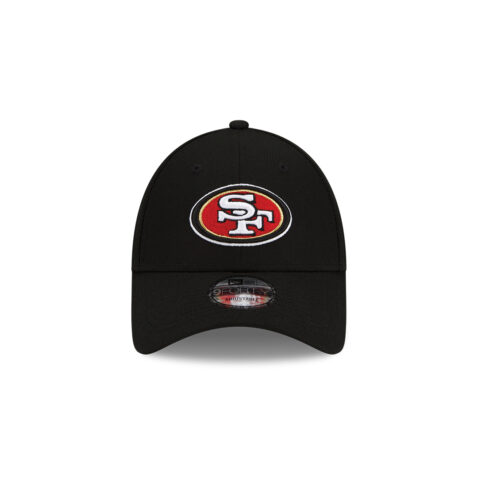 New Era 9Forty San Francisco 49ers Super Bowl LVIII Side Patch Adjustable Strapback Hat Black - Image 5
