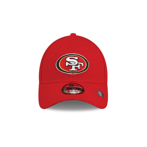 New Era 9Forty San Francisco 49ers Super Bowl LVIII Side Patch Adjustable Strapback Hat Red