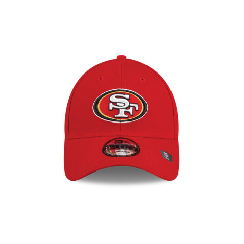 New Era 9Forty San Francisco 49ers Super Bowl LVIII Side Patch Adjustable Strapback Hat Red - Image 5