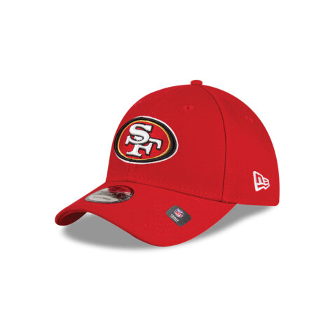 New Era 9Forty San Francisco 49ers Super Bowl LVIII Side Patch Adjustable Strapback Hat Red