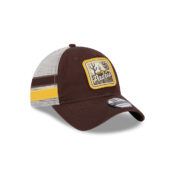 New-Era-9Twenty-San-Diego-Padres-Stripe-F1-Adjustable-Mesh-Trucker-Snapback-Hat-Brown-White-Rght-Front.jpg