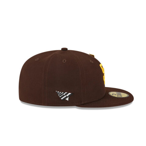 Paper Planes x New Era 59Fifty San Diego Padres Game Team Colors Fitted Hat Brown