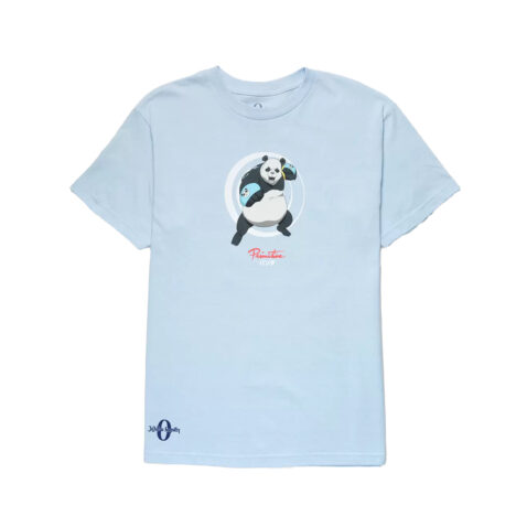 Primitive x Jujutsu Kaisen Panda Short Sleeve T-Shirt Light Blue