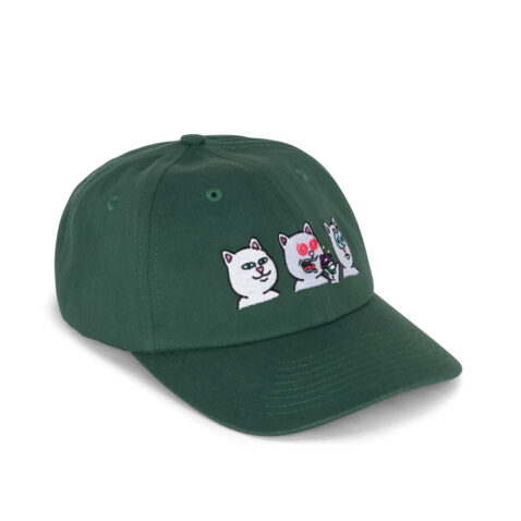 Ripndip Shroom Diet Snapback Dad Hat Olive