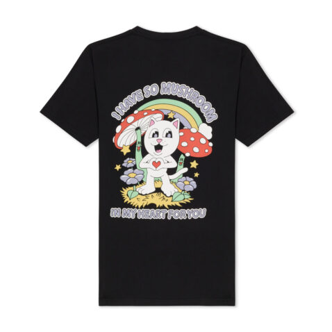 Ripndip So Mushroom Short Sleeve T-Shirt Black - Image 2