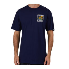 Salty Crew Ink Slinger Short Sleeve T-Shirt Navy