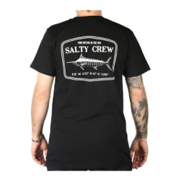 Salty Crew Stealth Classic  Short Sleeve T-Shirt Black