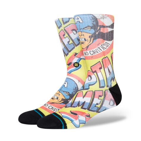 Stance No Cavities Socks Yellow