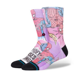 Stance Spidey Senses Socks Magenta