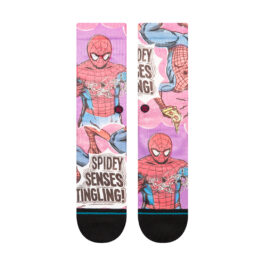 Stance Spidey Senses Socks Magenta