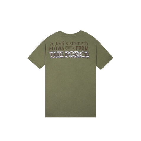 The Hundreds Jedi Short Sleeve T-Shirt Military Green - Image 2