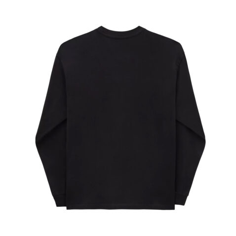 Vans Broken Orchid Long  Sleeve T-Shirt Black - Image 2