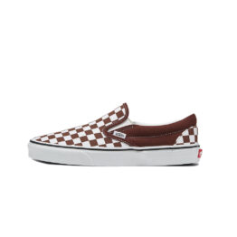 Vans Classic Slip-On Color Theory Checkerboard Bitter Chocolate Brown