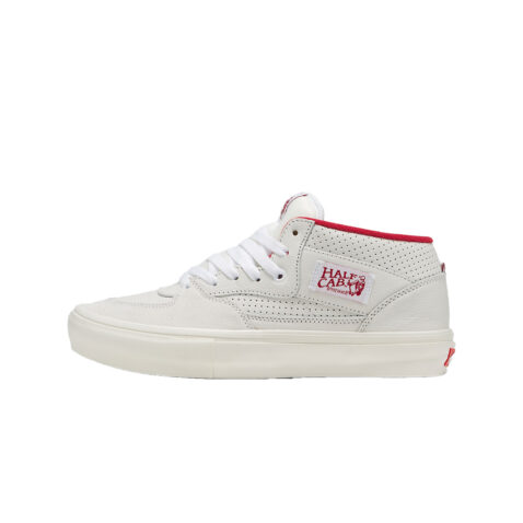 Vans Skate Half Cab Vintage Sport Shoe White Red