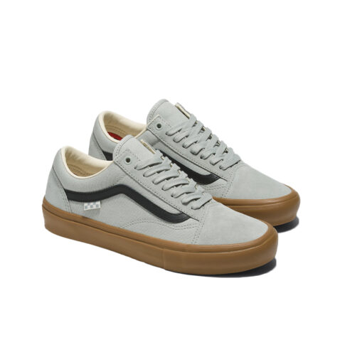 Vans Skate Old Skool Shoe Grey Gum - Image 2