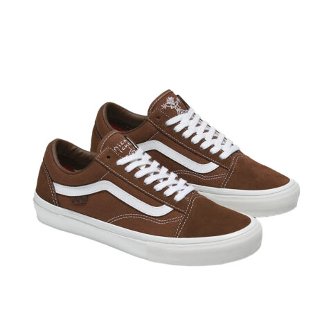Vans Skate Old Skool X Nick Michel Shoe Brown White