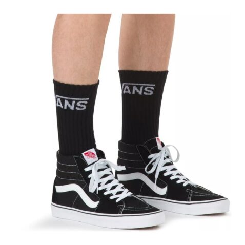 Vans Classic Crew Socks 3 Pack Black - Image 3