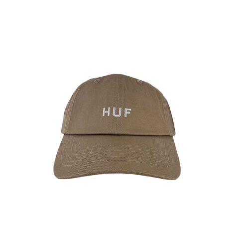 HUF Set OG CV Adjustable 6 Panel Snapback Hat Biscuit