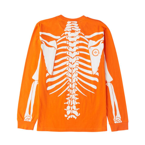 Carrots Tokyo Vitamin ロンT XXL LRG x Carrots Serious Carrot Long Sleeve Knit Shirt Orange