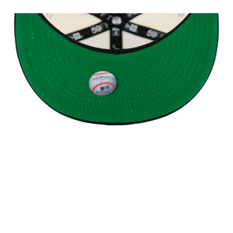 New Era 59Fifty San Diego Padres Aux Pack Track 2 Fitted Hat Chrome White Red Black - Image 6