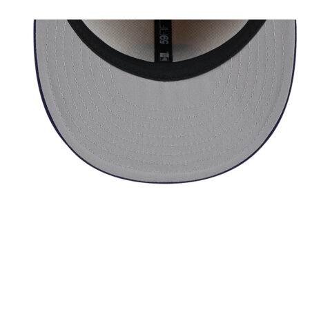 New Era 59Fifty Houston Astros Batting Practice 2024 Fitted Hat Blue Gradient Orange - Image 7