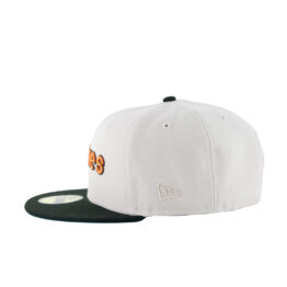 New Era 59Fifty San Diego Padres Aux Pack Track 4 Fitted Hat Stone Black Hazel Brown
