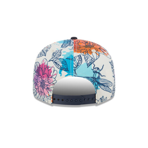 New Era 9Fifty LA Angels of Anaheim Spring 2024 Adjustable Snapback Hat Multicolor Brown - Image 6