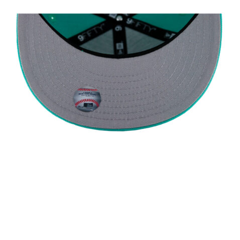 New Era 9Fifty San Diego City Connect BC Edition Adjustable Snapback Hat Clear Mint Pink Glow - Image 5