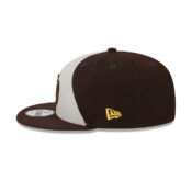 New-Era-9Fifty-San-Diego-Padres-Batting-Practice-2024-Adjustable-Snapback-Hat-Burnt-Wood-Brown-Stone-Left-1.jpg