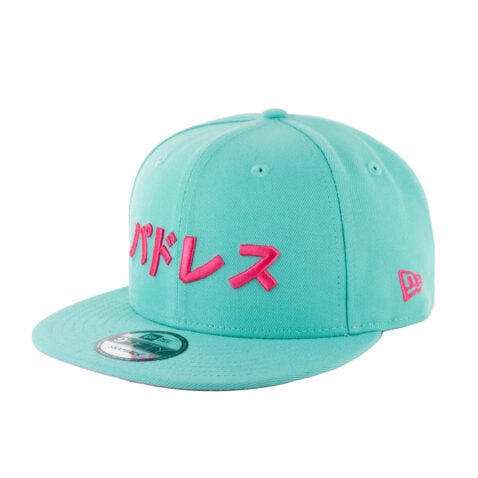 New Era 9Fifty San Diego Padres Katakana City Connect Adjustable Snapback Hat Clear Mint Pink