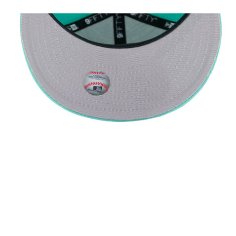 New Era 9Fifty San Diego Padres Katakana City Connect Adjustable Snapback Hat Clear Mint Pink - Image 7