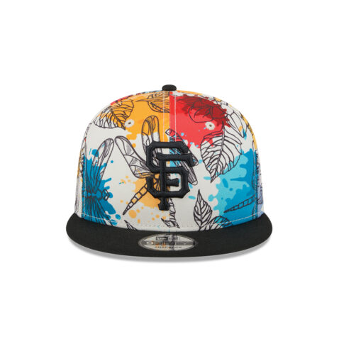New Era 9Fifty San Francisco Giants Spring 2024 Adjustable Snapback Hat Multicolor Brown - Image 3