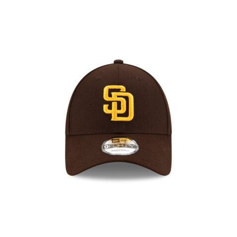 New Era 9Forty San Diego Padres 2024 Seoul Series On Field Game Adjustable Strapback Hat Brown - Image 3