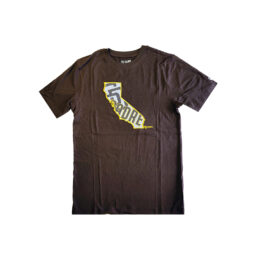 New Era San Diego Padres City Connect California State Short Sleeve T-Shirt Brown